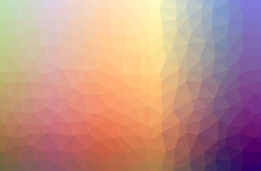 Soyut düşük poli turuncu yatay arka plan resmi