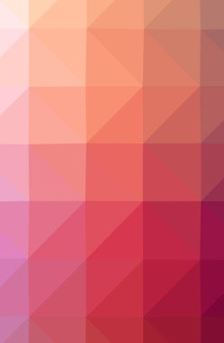 Soyut düşük poli kırmızı dikey arka plan resmi