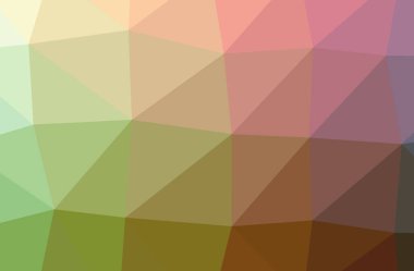 Turuncu düşük poli güzel çok renkli arka plan resmi