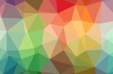 Soyut düşük poli turuncu yatay arka plan resmi