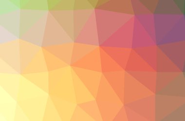 Turuncu soyut Çokgen güzel çok renkli arka plan resmi