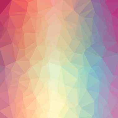 Soyut düşük poli turuncu kare arka plan resmi