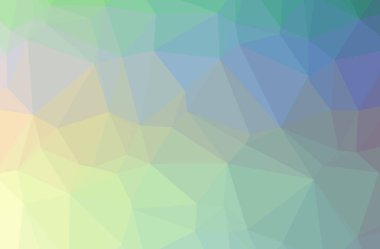 Mavi soyut düşük poli modern çok renkli arka plan resmi