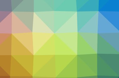 Güzel yeşil düşük poli arka plan resmi