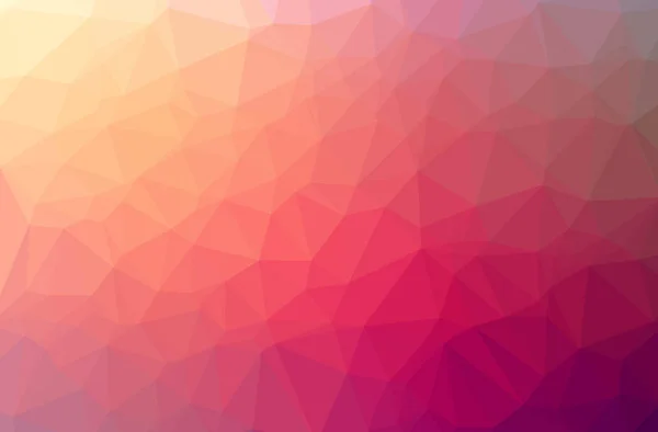 Illustration Röd Abstrakt Polygonal Eleganta Multicolor Bakgrund — Stockfoto