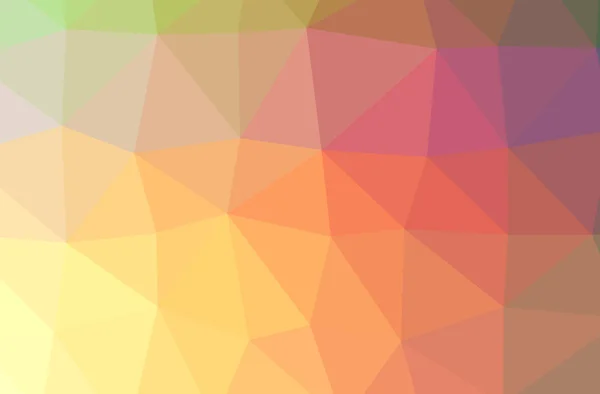 Illustration Orange Abstract Polygon Nice Multicolor Background — Stock Photo, Image