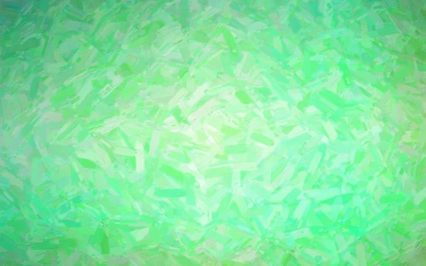 绿色抽象油画背景插图 — 图库照片