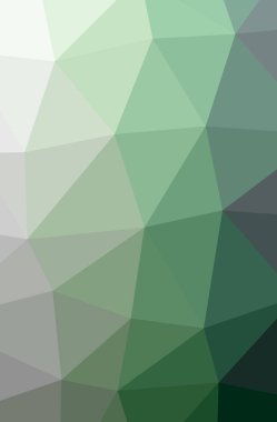 Güzel yeşil düşük poli arka plan resmi