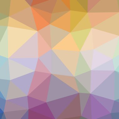 Güzel turuncu düşük poli arka plan resmi