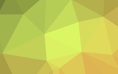 Limon sarı ve kırmızı üçgen poligon arka plan resmi