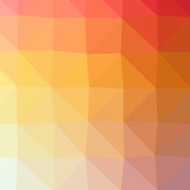 Güzel turuncu düşük poli arka plan resmi