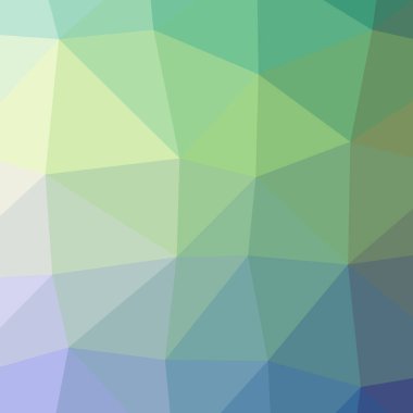 Güzel yeşil düşük poli arka plan resmi