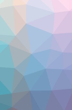 Soyut düşük poli mavi dikey arka plan resmi