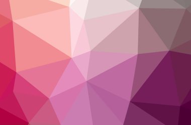 Soyut düşük poli pembe yatay arka plan resmi