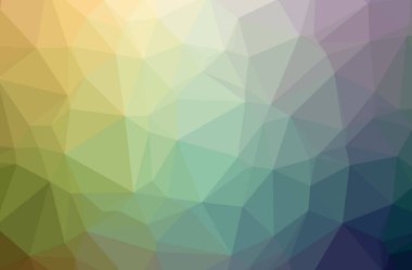 Güzel mavi düşük poli arka plan resmi