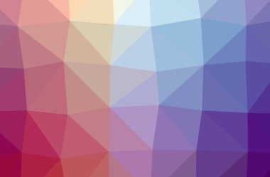 Güzel kırmızı düşük poli arka plan resmi