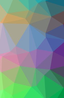 Güzel yeşil düşük poli arka plan resmi