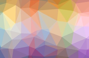 Güzel turuncu düşük poli arka plan resmi