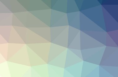 Güzel mavi düşük poli arka plan resmi