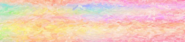 Illustration Von Cremigen Großen Farbvariationen Pastosen Hintergrund Abstrakte Farbe — Stockfoto