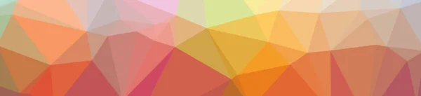 Illustration Beautiful Orange Low Poly Background — Stock Photo, Image