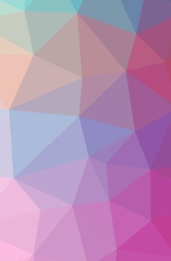 Güzel pembe düşük poli arka plan resmi