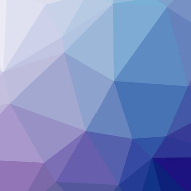 Güzel mavi düşük poli arka plan resmi