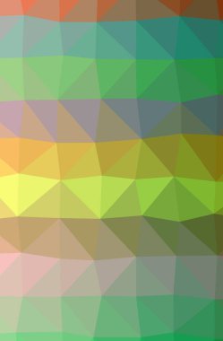 Soyut düşük poli yeşil dikey arka plan resmi