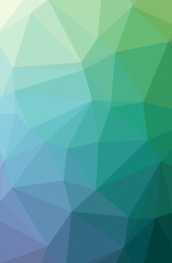 Soyut düşük poli mavi dikey arka plan resmi