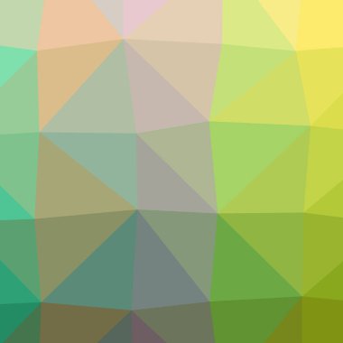 Güzel yeşil düşük poli arka plan resmi