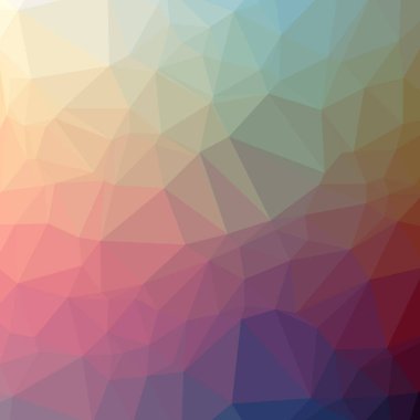 Güzel kırmızı düşük poli arka plan resmi