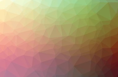 Güzel turuncu düşük poli arka plan resmi