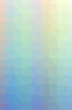 Güzel mavi düşük poli arka plan resmi