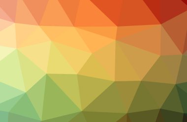 Soyut düşük poli turuncu yatay arka plan resmi