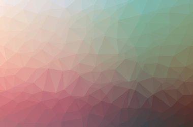 Soyut düşük poli kırmızı yatay arka plan resmi