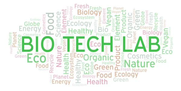 Bio Tech Lab word cloud. Wordcloud made with text only.