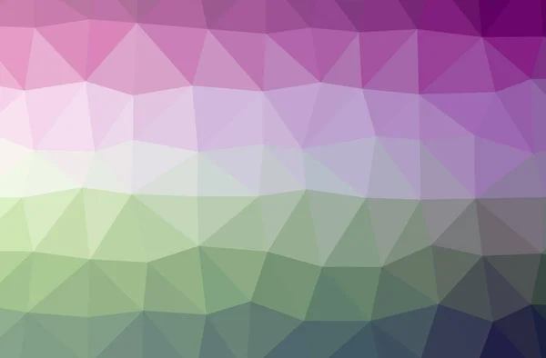 Illustration Abstract Low Poly Pink Horizontal Background — Stock Photo, Image