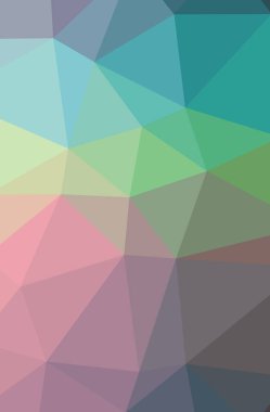 Soyut düşük poli mavi dikey arka plan resmi