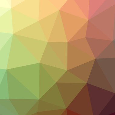 Soyut düşük poli turuncu kare arka plan resmi