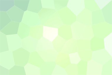 Yeşil, gri ve sarı büyük altıgen güzel soyut Illustration. Projeniz için yakışıklı.