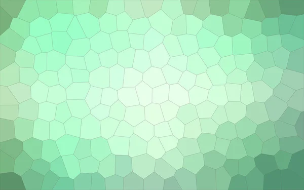Иллюстрация Зеленого Фона Шестиугольника Среднего Размера — стоковое фото