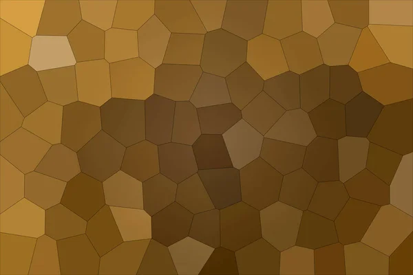 Användbar Abstrakt Illustration Bruna Och Röda Färgglada Stora Hexagon Fantastisk — Stockfoto