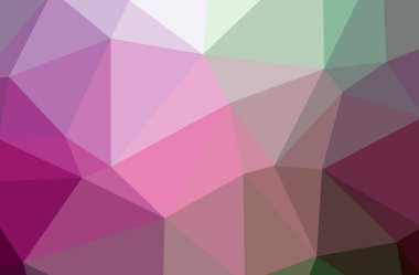 Soyut düşük poli pembe yatay arka plan resmi