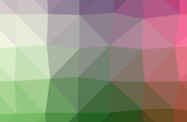 Soyut düşük poli yeşil yatay arka plan resmi