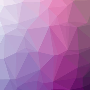 Soyut düşük poli pembe kare arka plan resmi