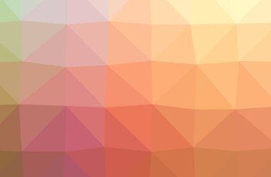 Soyut düşük poli turuncu yatay arka plan resmi