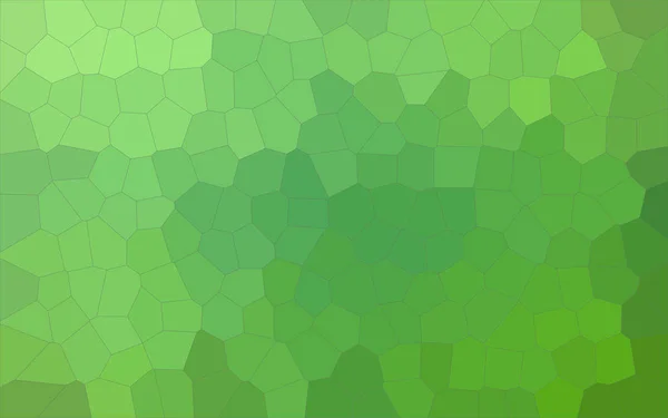 Illustration Green Middle Size Hexagon Background — Stock Photo, Image
