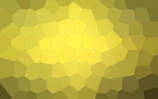 Εικονογράφηση Του Φόντου Μεγάλο Εξάγωνο Κίτρινο Και Μαύρο — Φωτογραφία Αρχείου