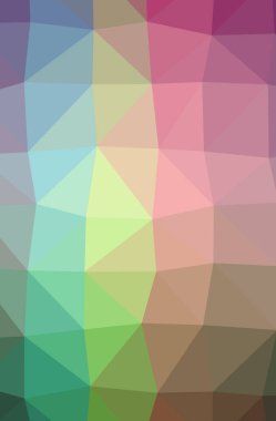 Soyut Yeşil dikey düşük poli arka plan resmi