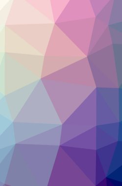 Soyut mor dikey düşük poli arka plan resmi